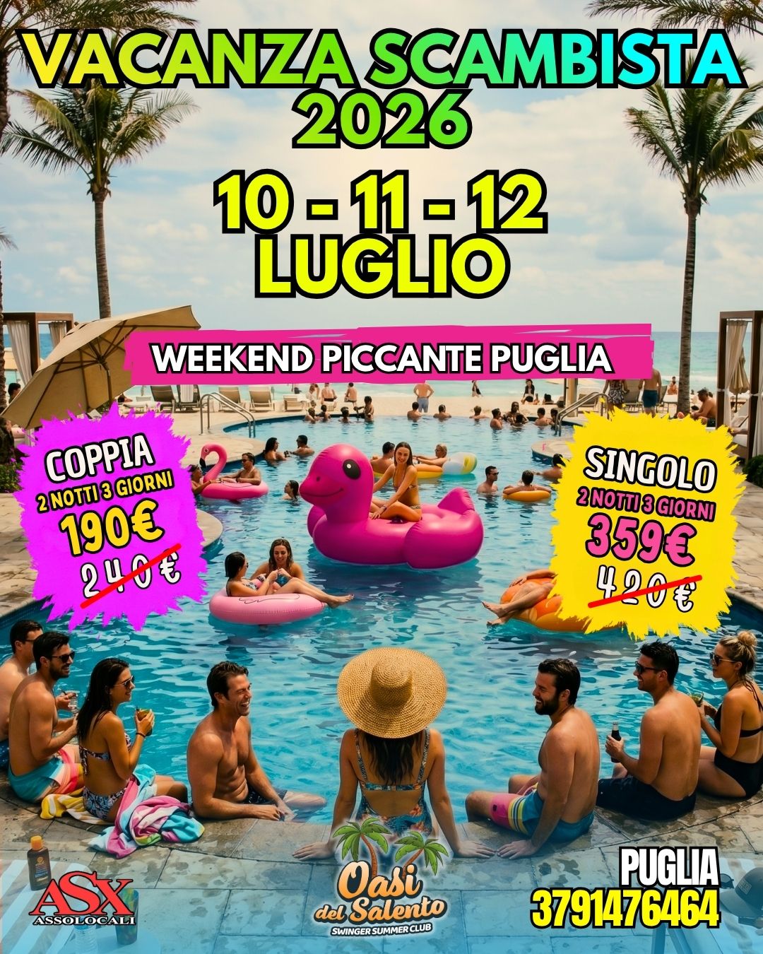 PUGLIA - SINGOLO 10 11 12 LUGLIO