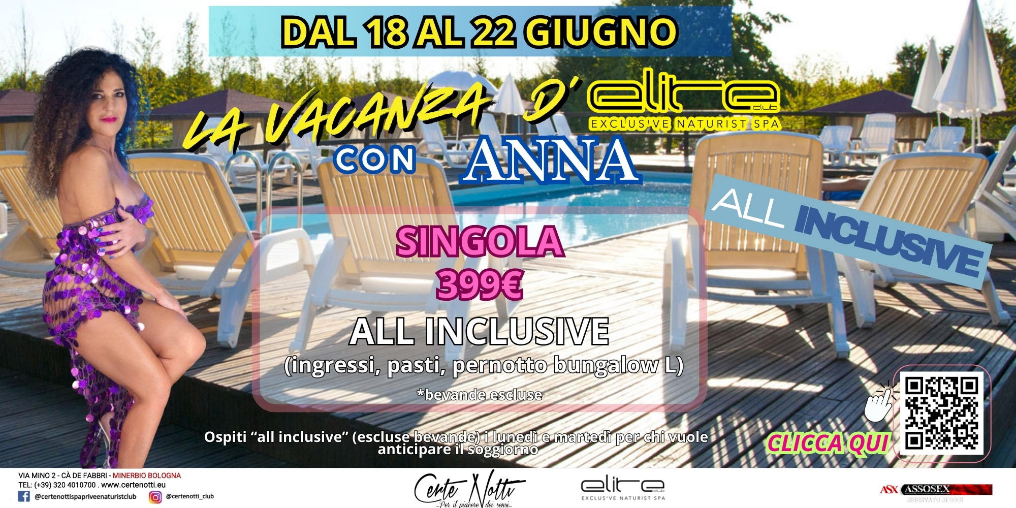 VACANZA D'ÉLITE -SINGOLA L
