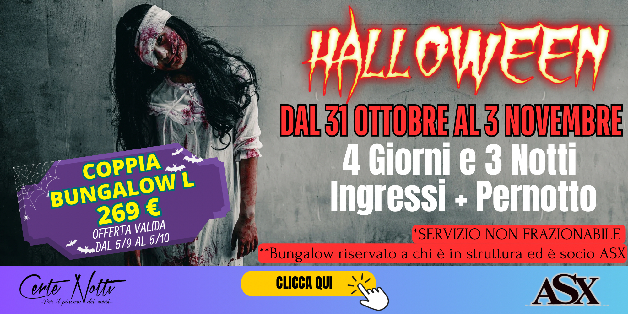 HALLOWEEN COPPIE - BUNGALOW L