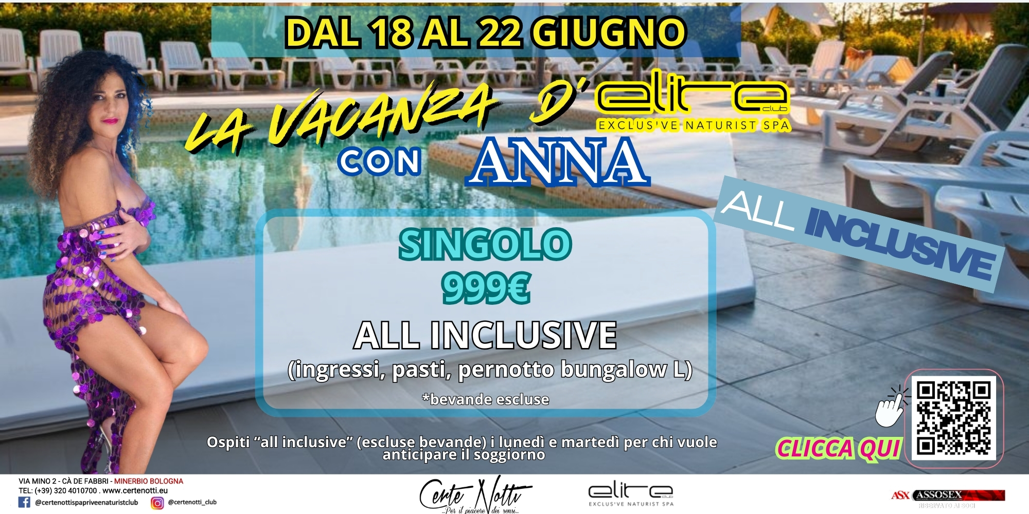 VACANZA D'ÉLITE - SINGOLO L