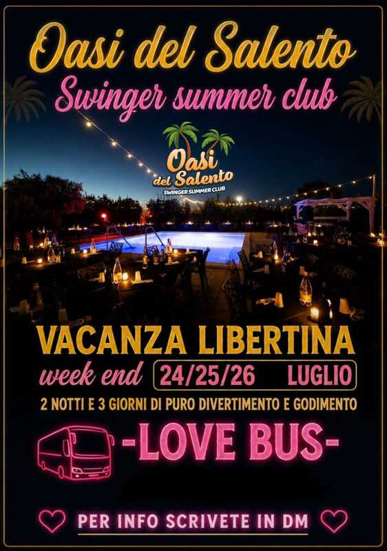 LOVE BUS PUGLIA - COPPIA 24 25 26 Luglio